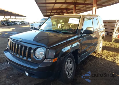 2016 Jeep Patriot Sport from USA, damaged, VIN 1C4NJPBA6GD641951